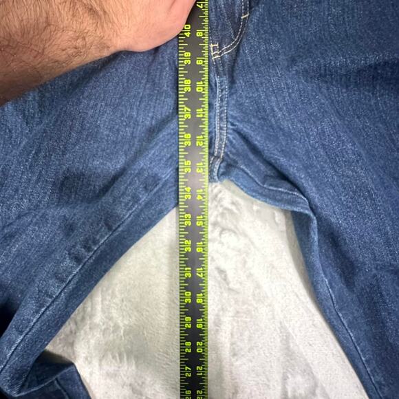 Dickies Workwear Navy Blue Cotton Denim Jeans Size 38x34 - Picture 6 of 8